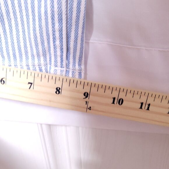 Abercrombie & Fitch Jeans Womens 25/0R Striped Blue, White 90s Relaxed High Rise - Picture 12 of 13